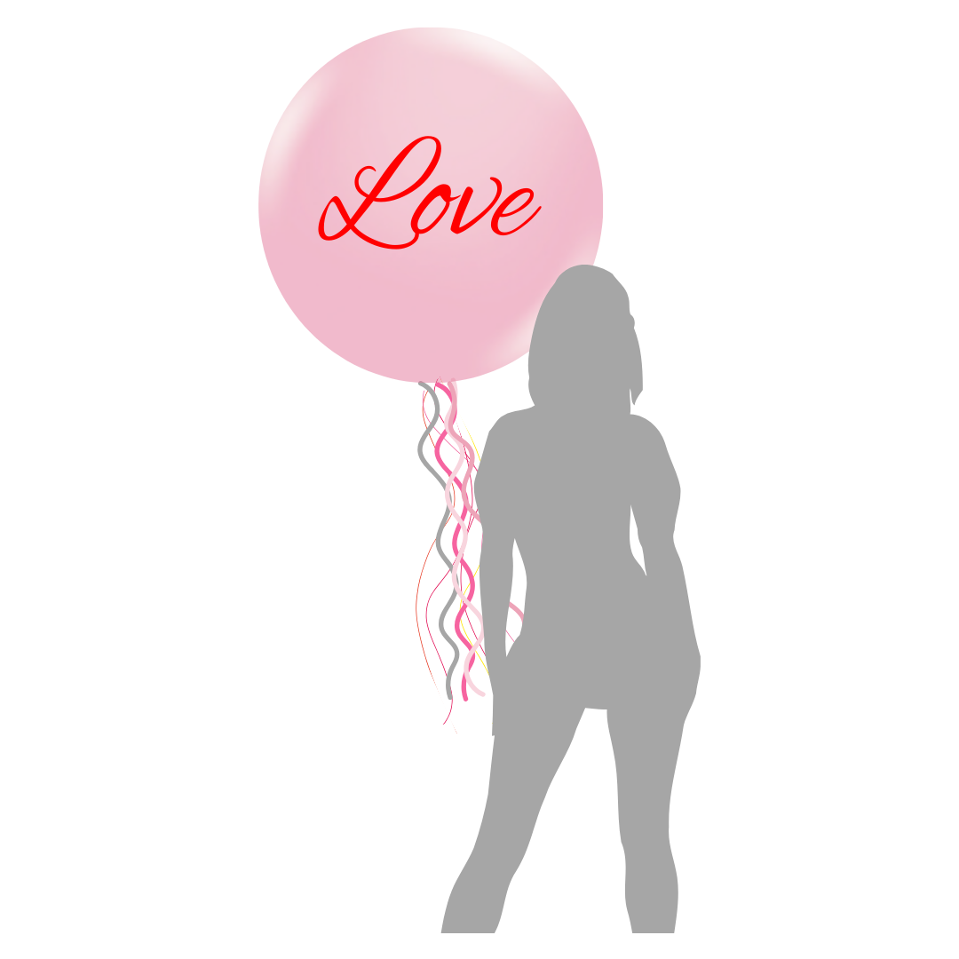 Jumbo Balloon with Custom Message