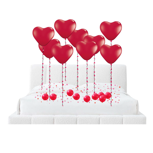 Floating Love Hearts
