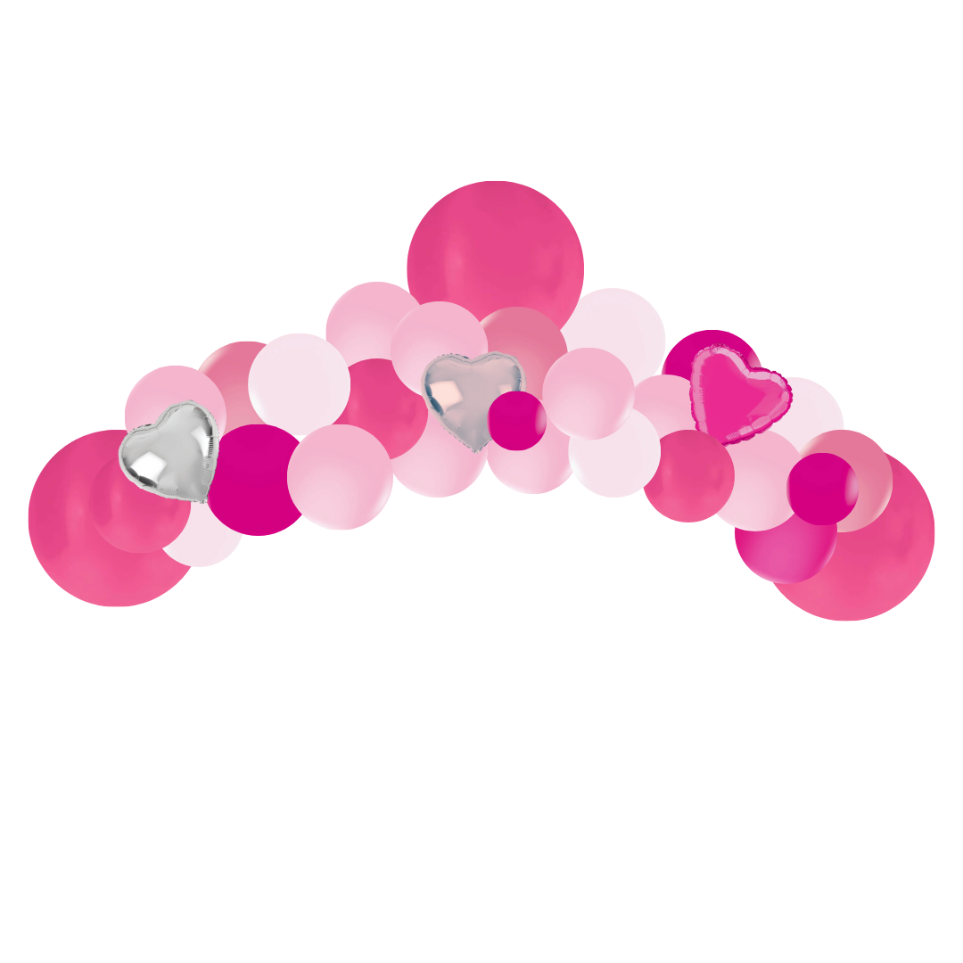 Valentines Balloon arch