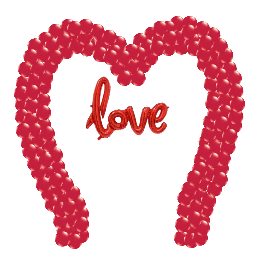 Love Balloon Arch