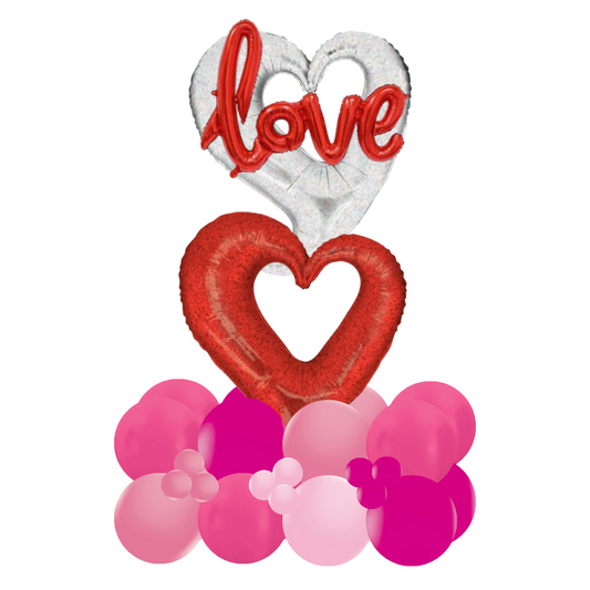 Hearts Balloon Bouquet